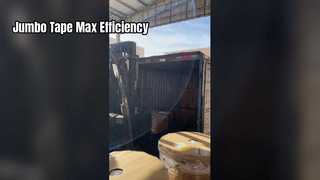 کارایی فله نوار بسته بندی جامبو