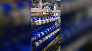 بسته بندی ایمن نوار سفارشی آبی تیره