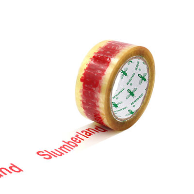 با لوگو BOPP نوار چاپی برای بسته بندی و پوشاندن کارتن