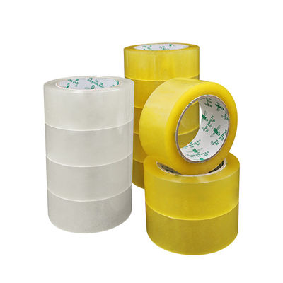 قیمت خوب نوار بسته بندی BOPP شفاف زرد خود چسبنده BOPP/OPP آنلاین