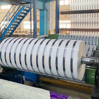 قیمت خوب 1620mm عرض 4000/6000/8000m طول نوار Bopp Jumbo Roll حمل و نقل آنلاین